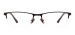 Metal Half Rim Glasses Frame