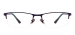 Metal Half Rim Glasses Frame