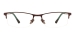 Metal Half Rim Glasses Frame