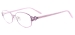 Women Small Metal  Eyewear -Pink