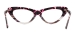 Women Cat Eye Spectacles - Purple Tortoise