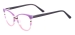 Fancy Cat Eye Glasses - Purple Pink