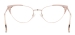 Colorful Cat Eye Eyeglasses - Gold