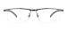 Men Metal Half Rim Optical Frames - Gray