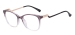 Fashion TR90 Eyeglasses - Transparent Purple