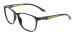 TR Large Glasses Frames With Spring Hinge - Black Green