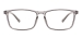 Rectangular Large Fashion Glasses Frames - Gray